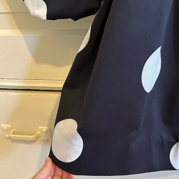 Kate Spade Polkadot Faille Mini Dress - Picture 6 of 6